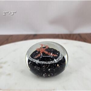 Vintage Chinese Art Glass Paperweight